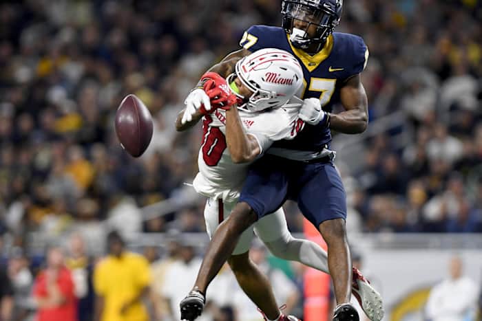 The Las Vegas Raiders could select an impact offensive and defensive player in the first round of the NFL Draft.